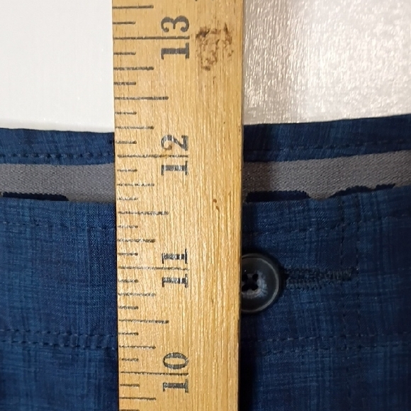 PGA Tour Men's Blue Patterned Shorts - Picture 6 of 12